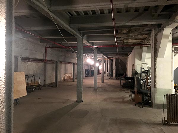 Flatiron basement